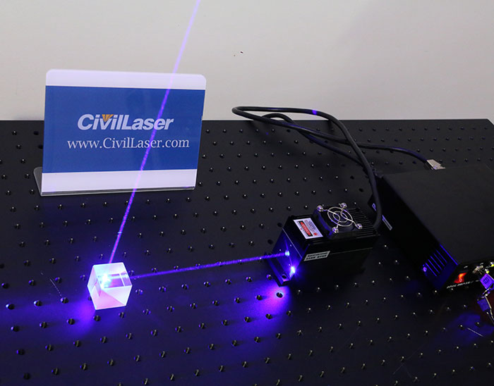 blue solid state laser 